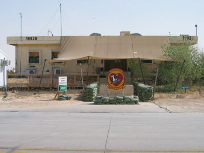 Hq Building at Al Asad Airbase